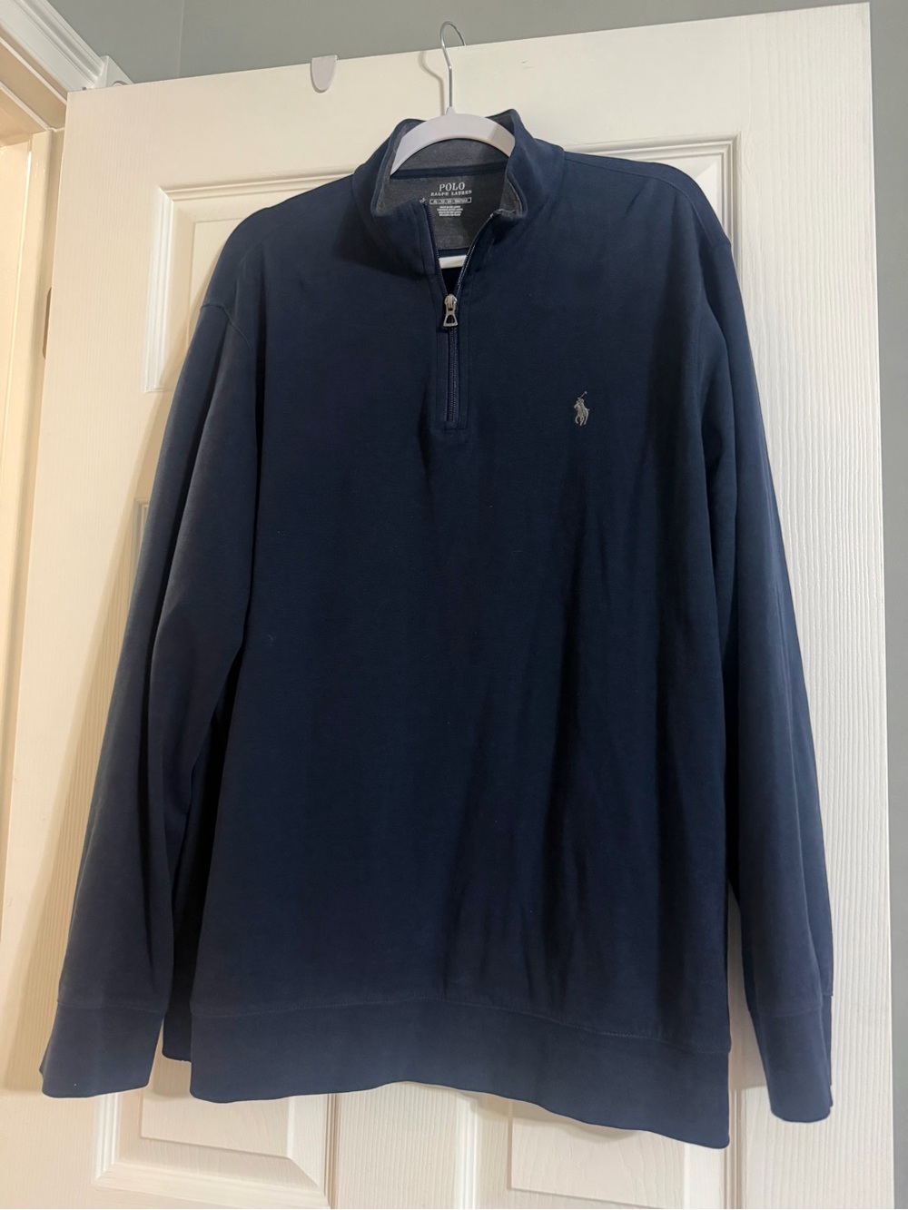 Polo by Ralph Lauren Navy Quarter-Zip Pullover